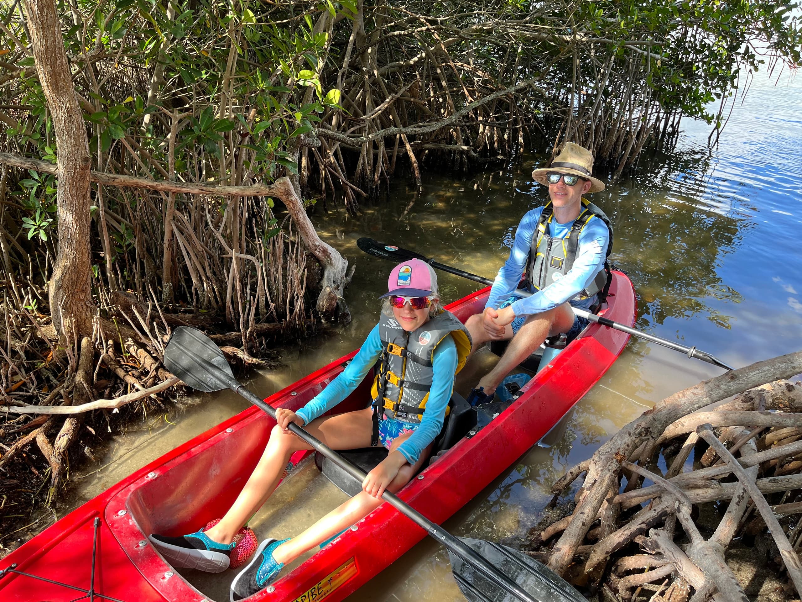 Indian River Wildlife Manatee and Dolphin Clear Bottom Kayak or Paddleboard/Sit-On-Top Kayak Hybrid Tour Day Time