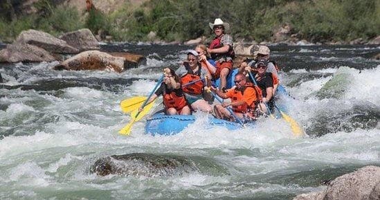 High Adventure Rafting Lunch Trip