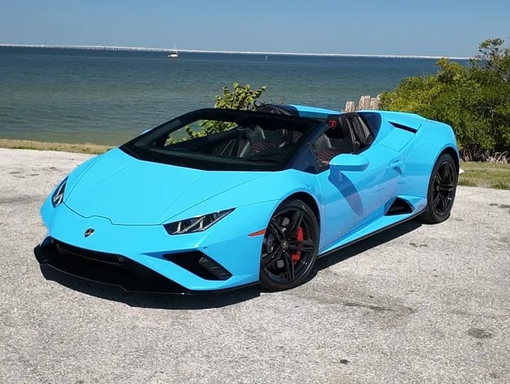 Lamborghini Huracan Evo Spyder Rental