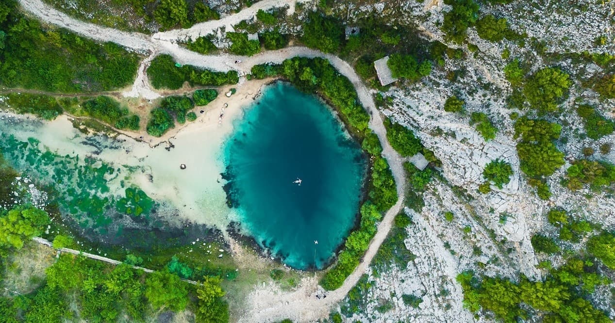 Rafting on the Cetina River