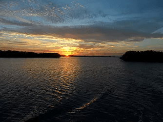 Sunset Pelican Island Pontoon Tour