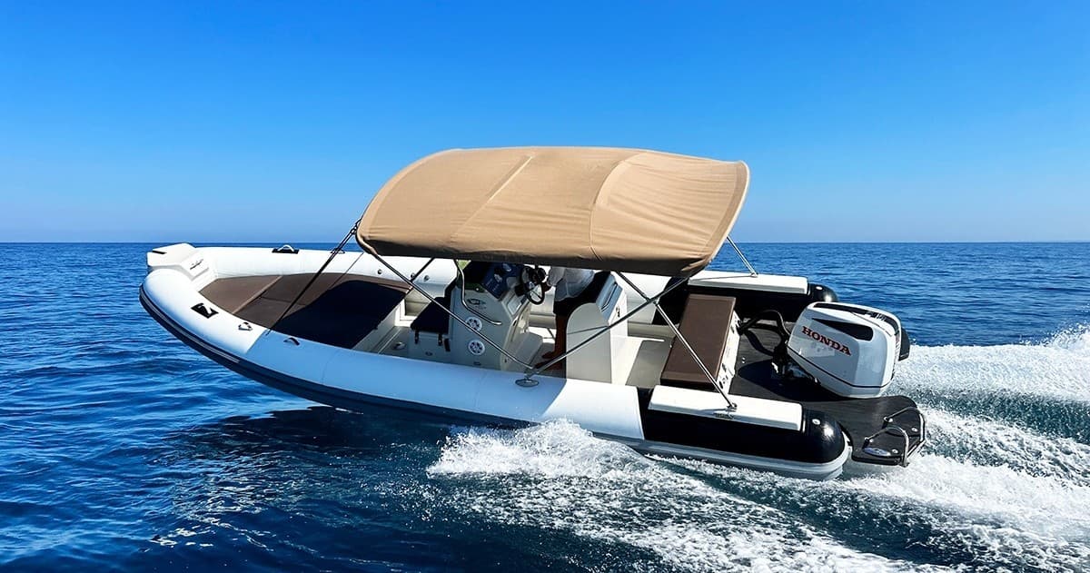 Noleggio con skipper Gommone 8 mt - 10 ore