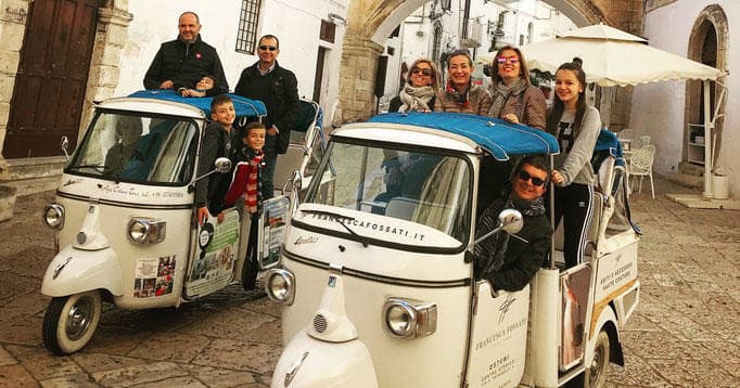 Tour della Valle d'Itria 5 località