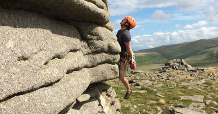 Rock Climbing & Abseiling  at Croyde Bay