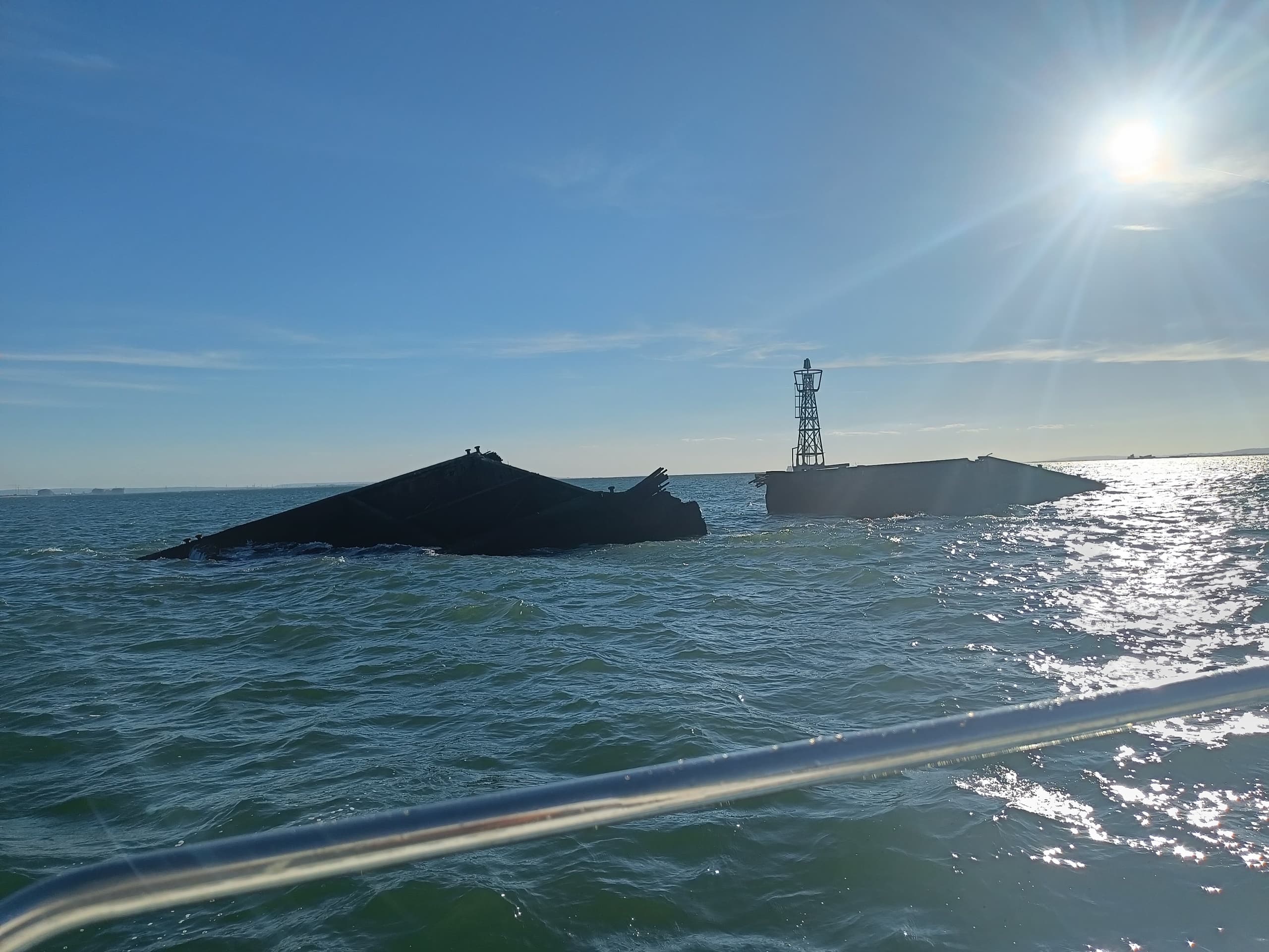 Leigh On Sea to Southend Pier, Mulberry Harbour, Two Tree Island & Leigh Marina