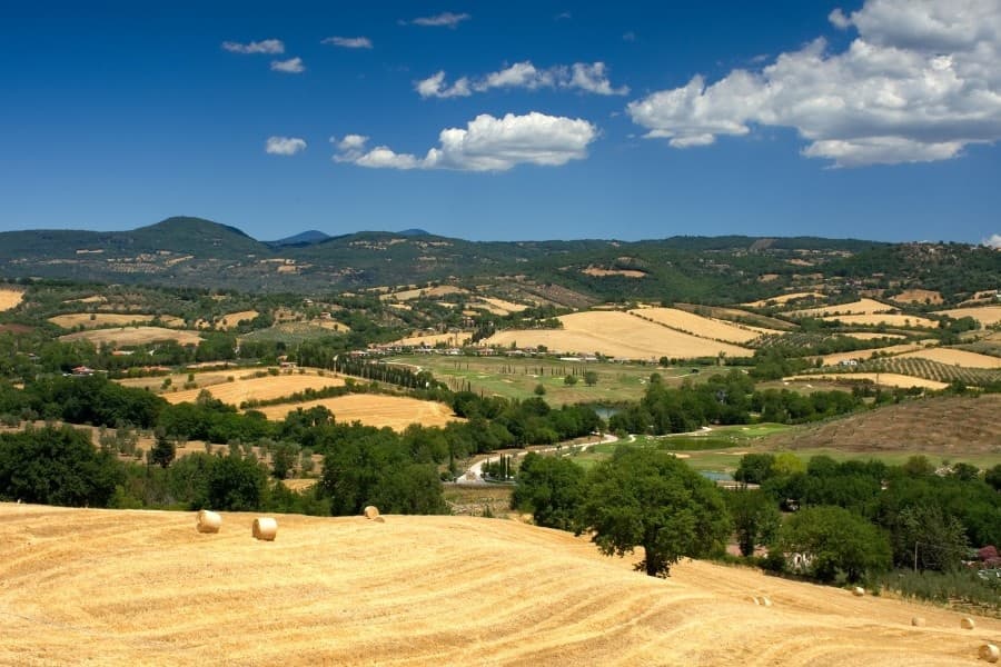 From Civitavecchia to Tuscany