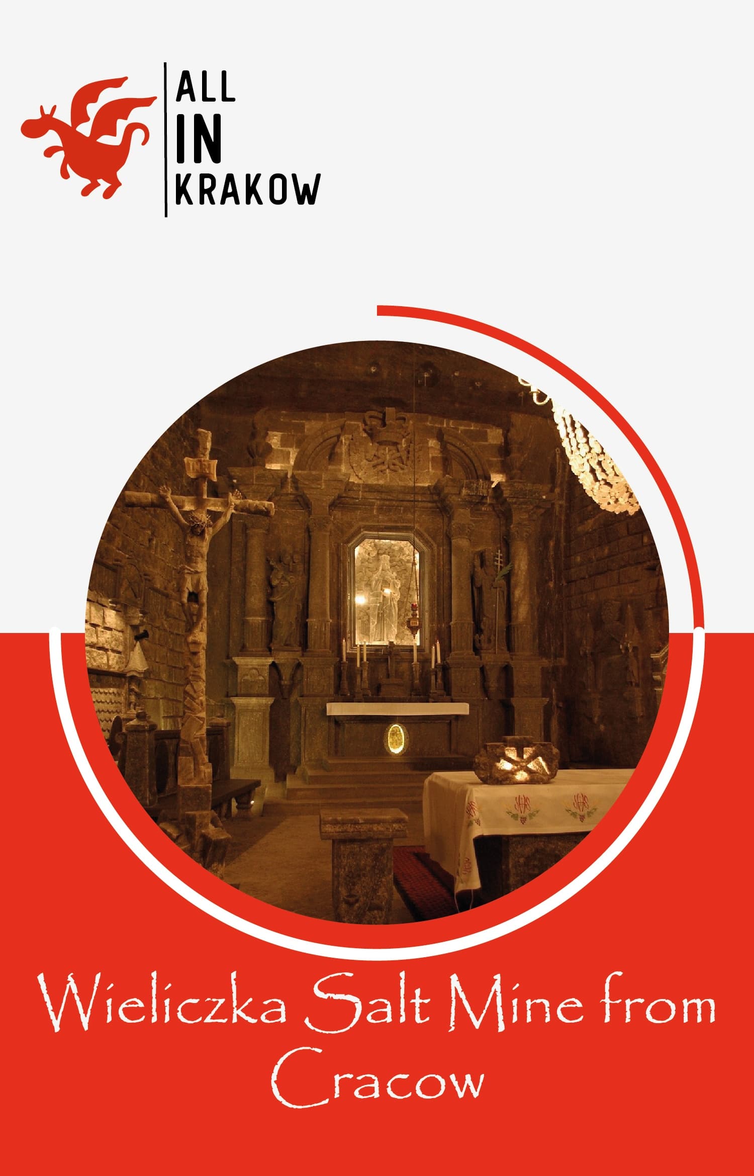 Wieliczka Salt Mine Guided Tour from Cracow