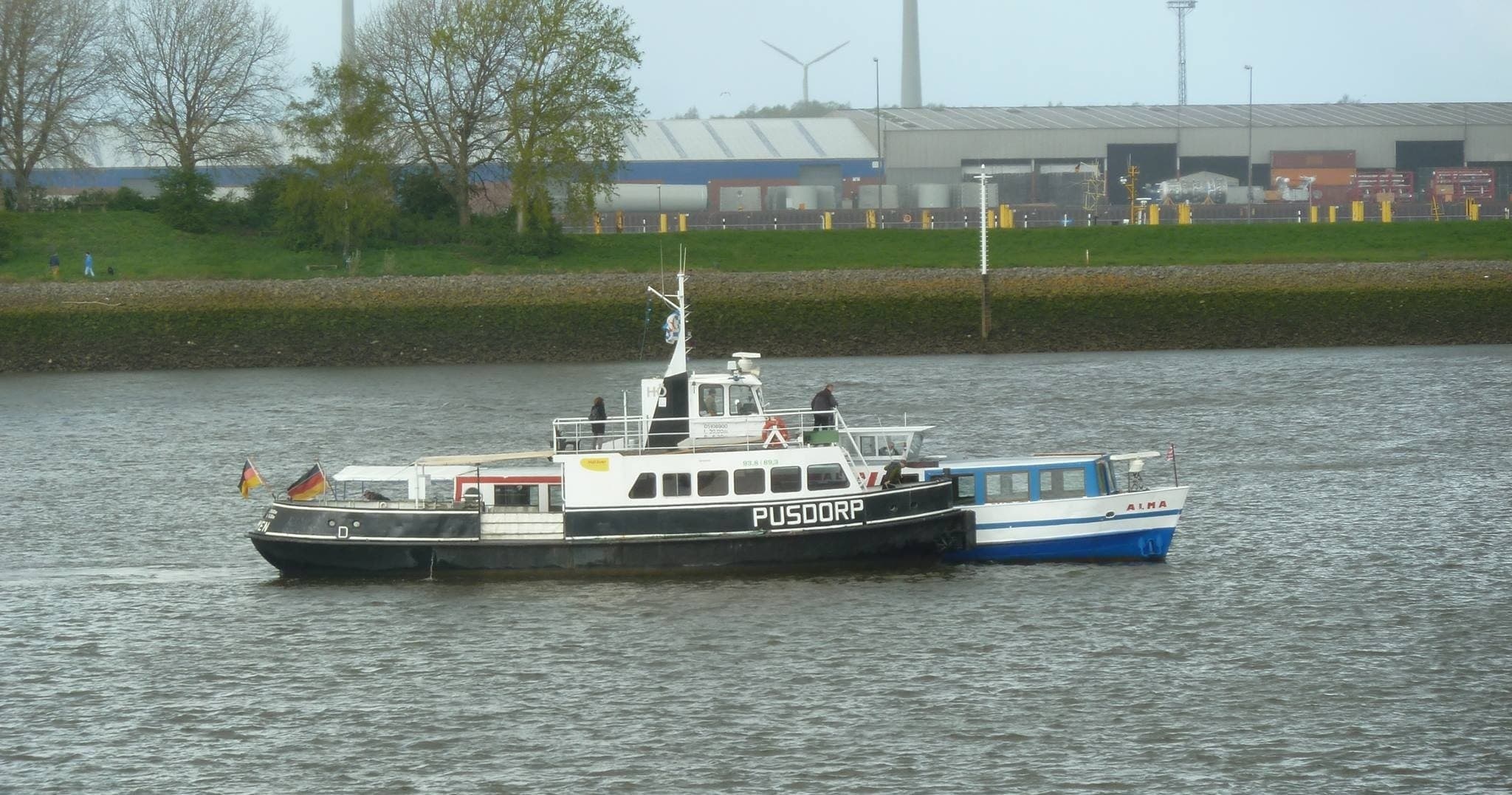 Hin- und Rückfahrt: Mittelsbüren → Brake
