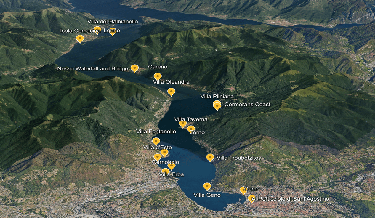 PRIVATE 3 hours Tour - Famous Villas, The Island and Balbianello