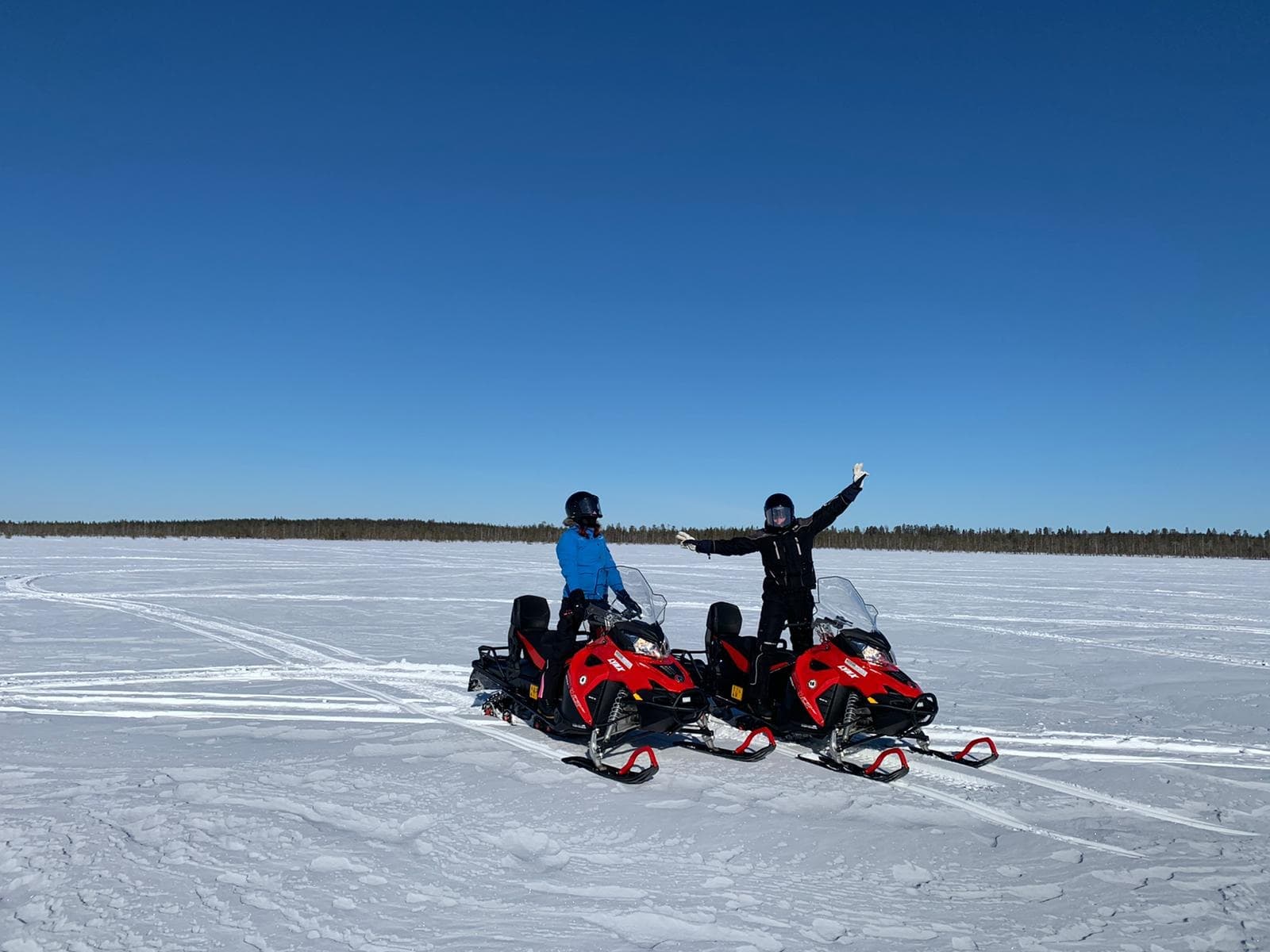 Easy Snowmobile Safari - 1 Hour