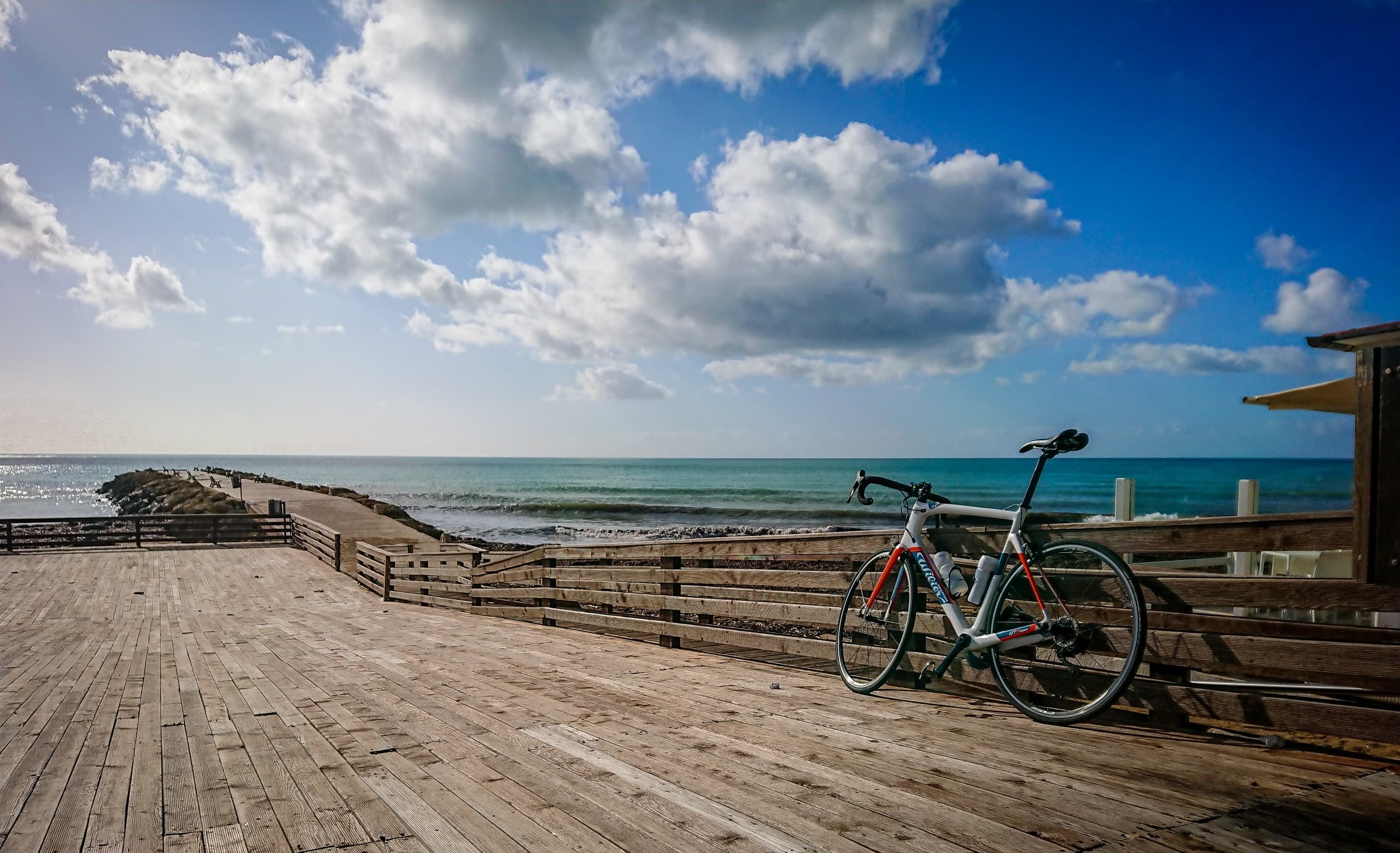 Monte Serra in bici da corsa - Tour con App + Itinerario