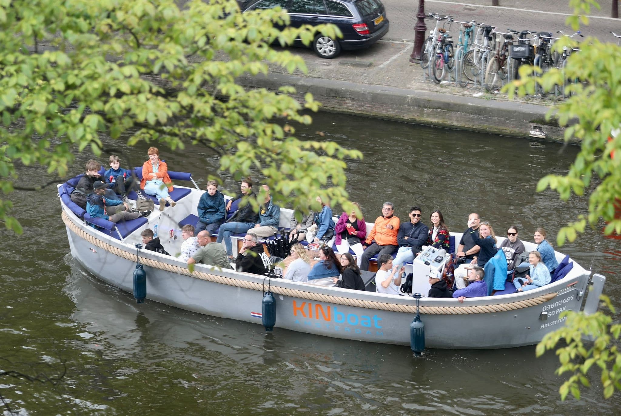 [TNT] Open Boat Canal Cruise starts from Central Station