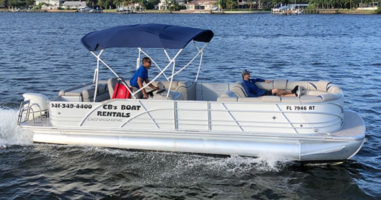 27′ Berkshire Pontoon Boat   - Full Day Rental