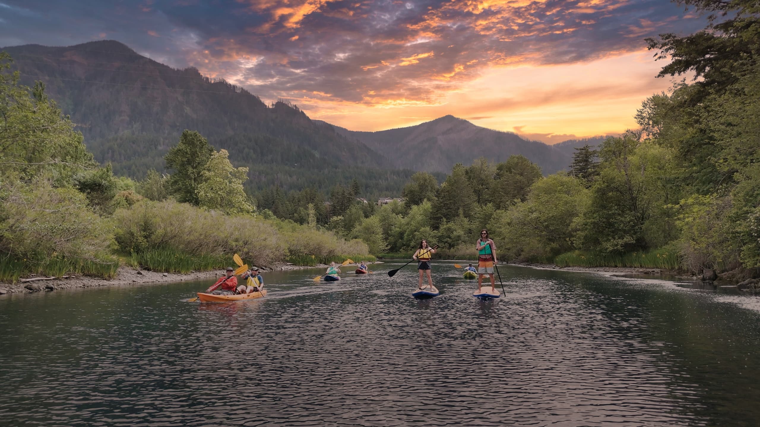 Columbia River Gorge Kayak Tour