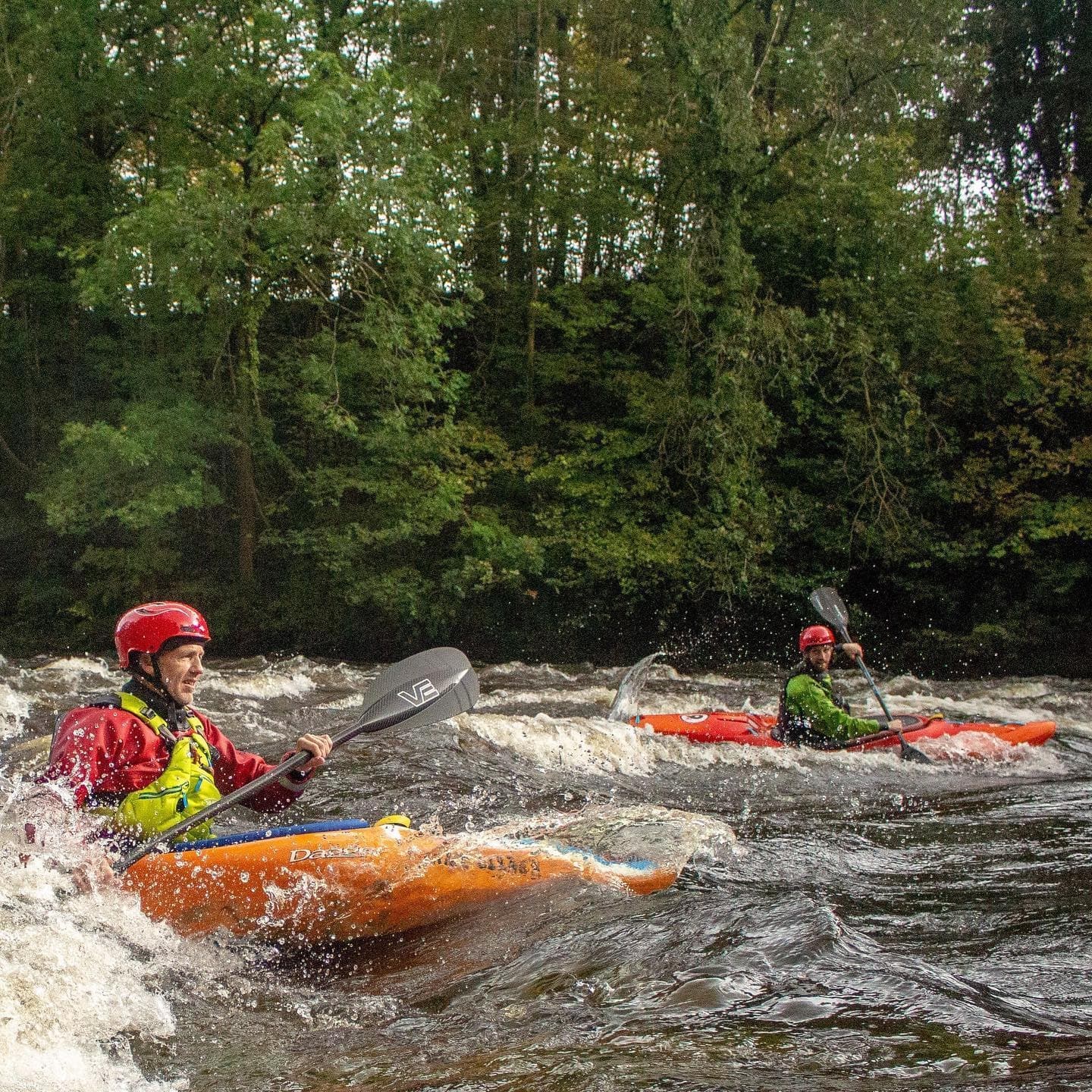 Private Llangollen Whitewater Kayak Lesson