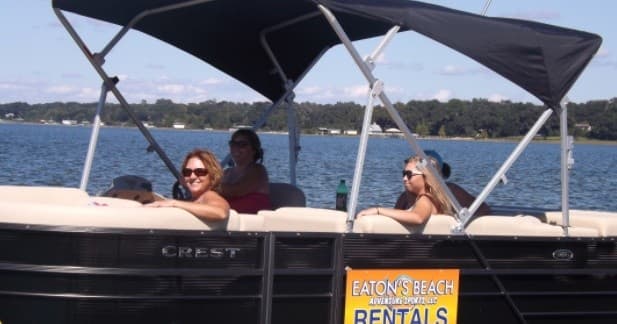 Ten Passenger Pontoon Rental
