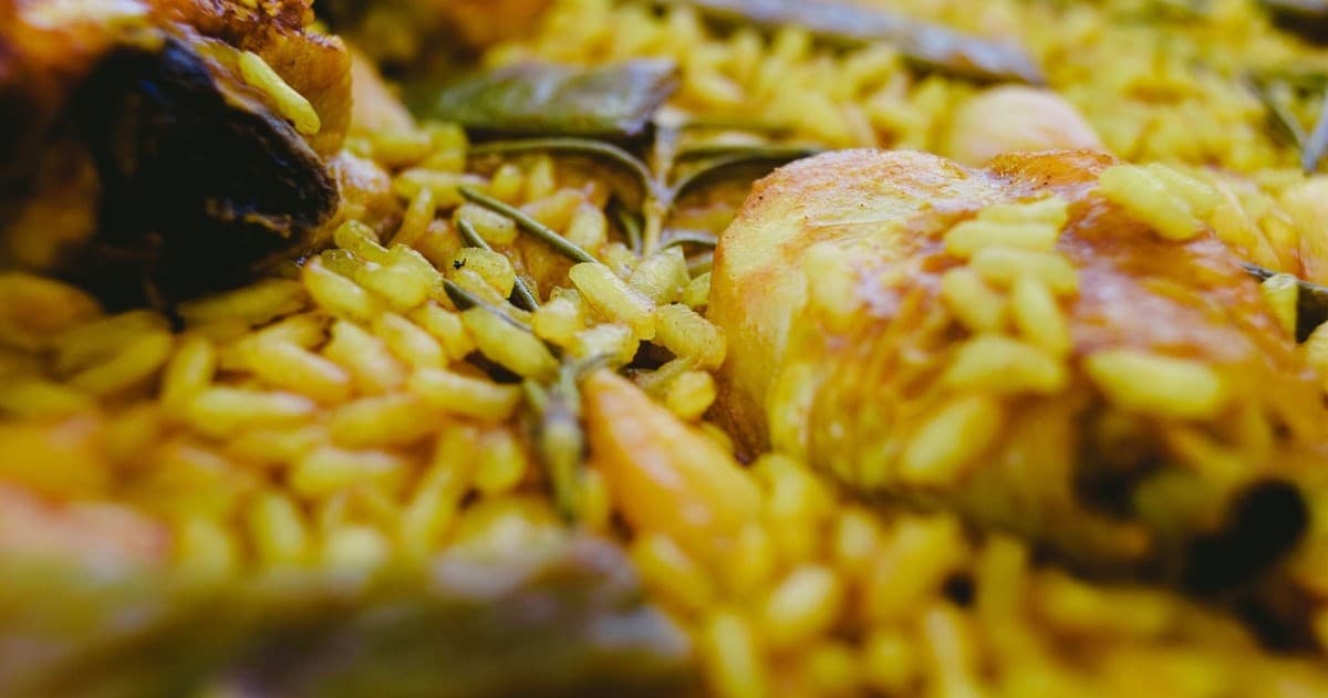 Comida en el mar