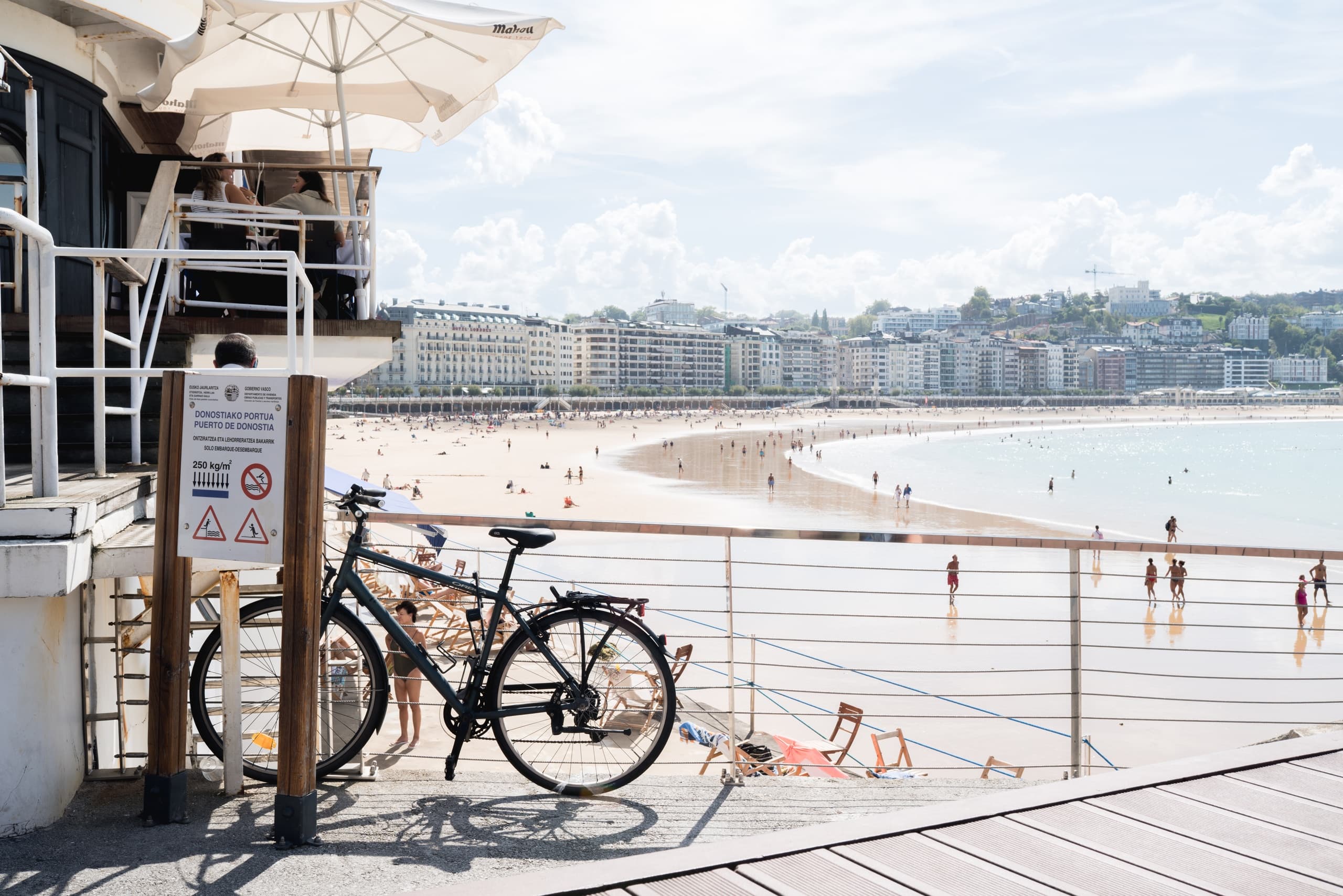 Ruta privada en bicicleta por San Sebastián