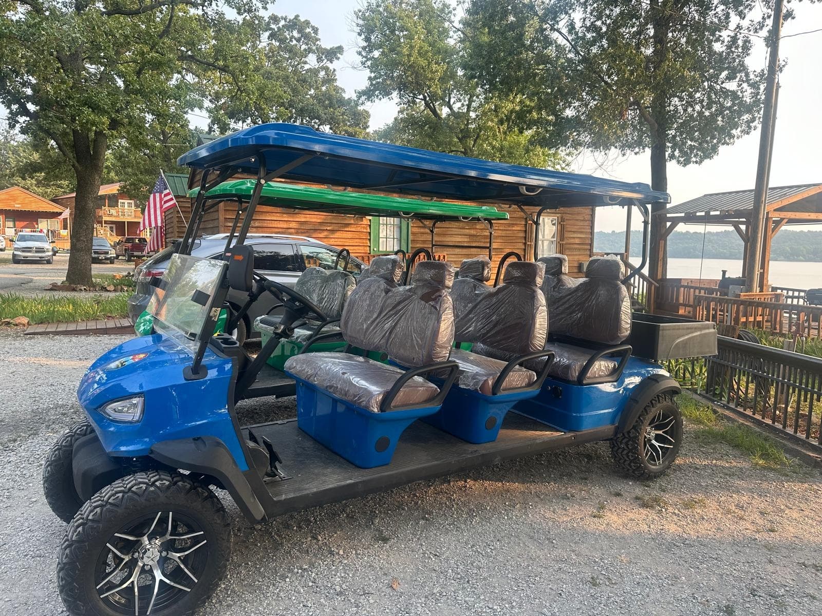 Blue Golf Cart Rental