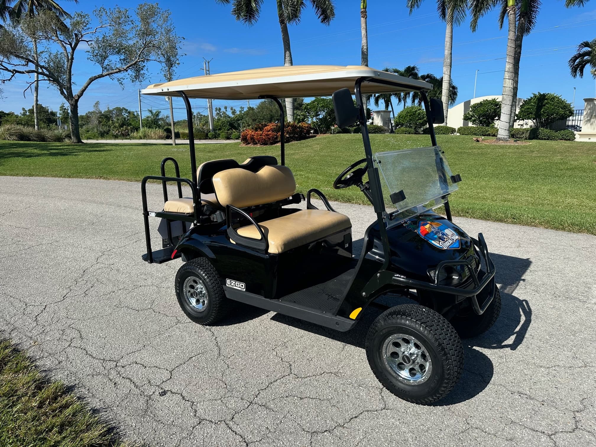 4 Seater Street Legal Gas Golf Cart