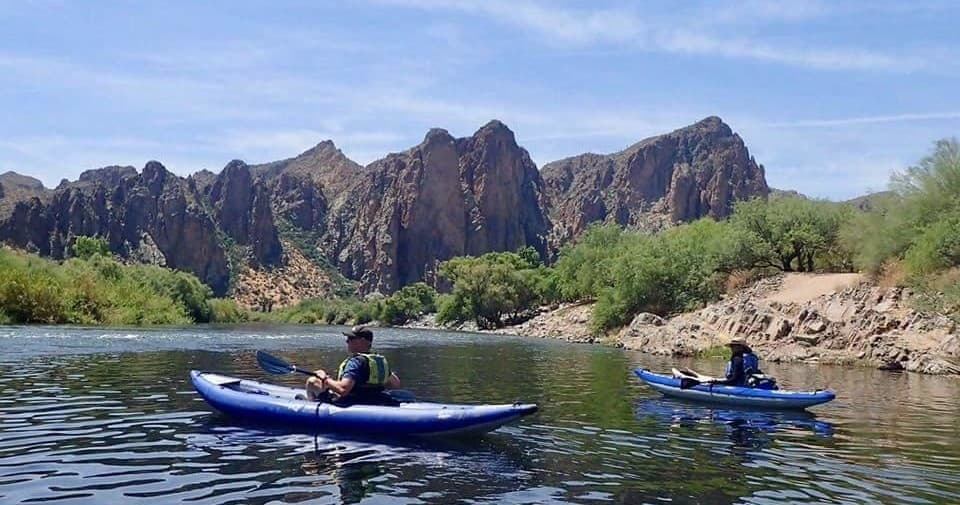 Inflatable Two-Person Kayak Rental