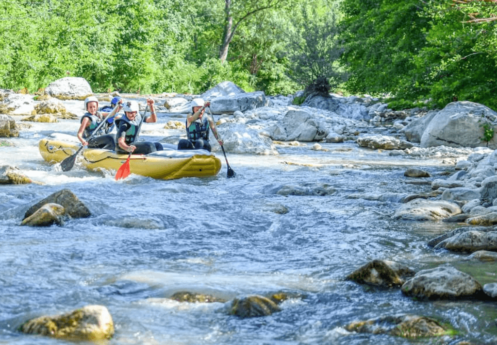 Rafting a Villa Scontrone