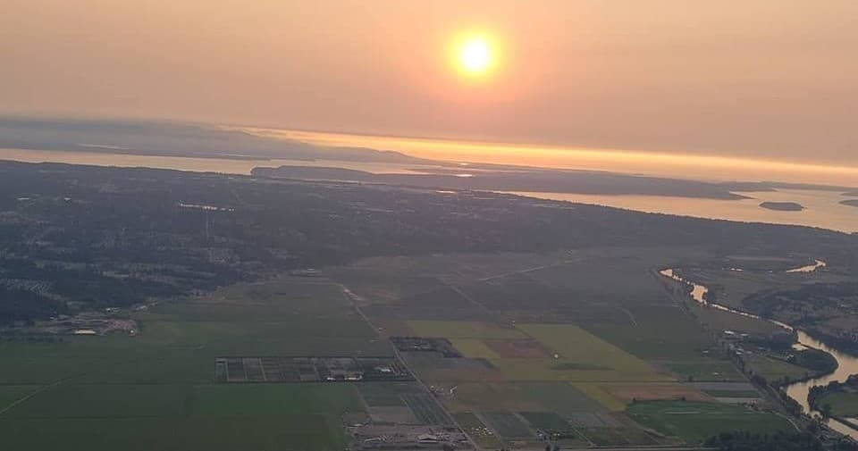 Sunset Evening Flight