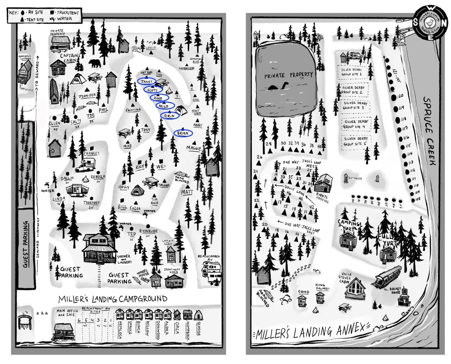 Group Tent Sites A