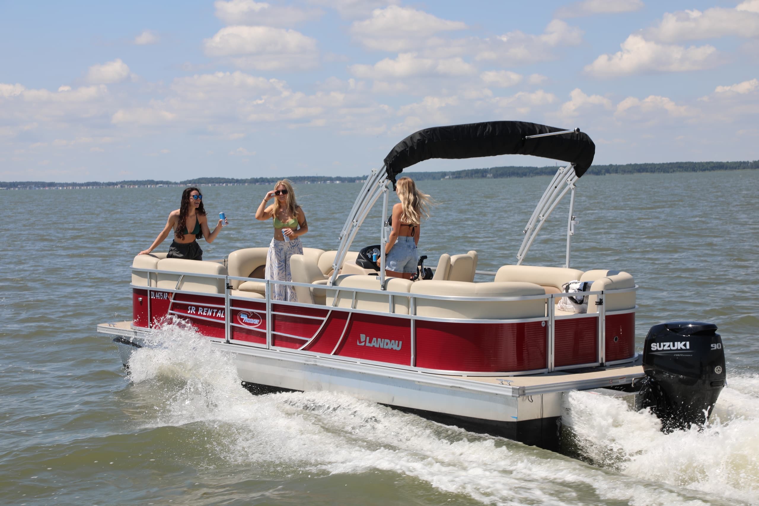 4 Hour Pontoon Boat & 1 Hour Jet Ski Combo Package