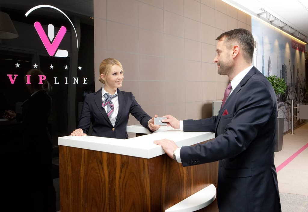 Vip Line at Warsaw Chopin Airport