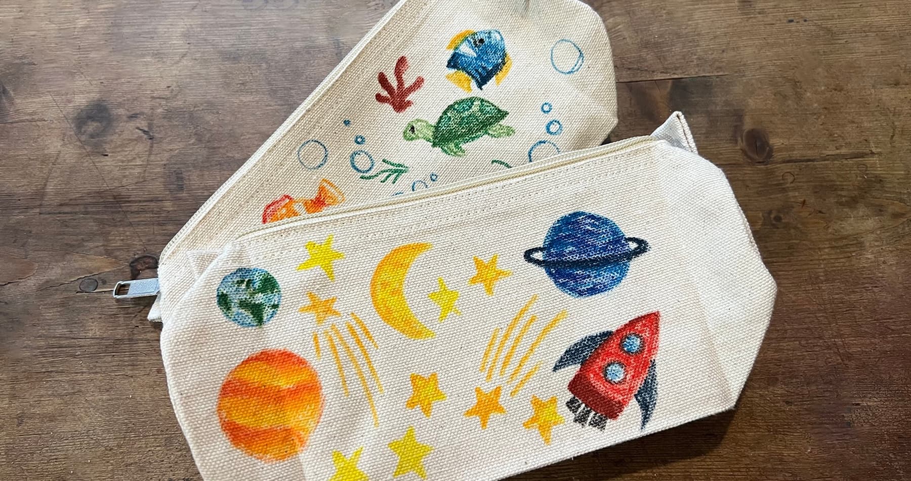 Children's Personalised Pencil Case Crafternoon @ Ruddington Village