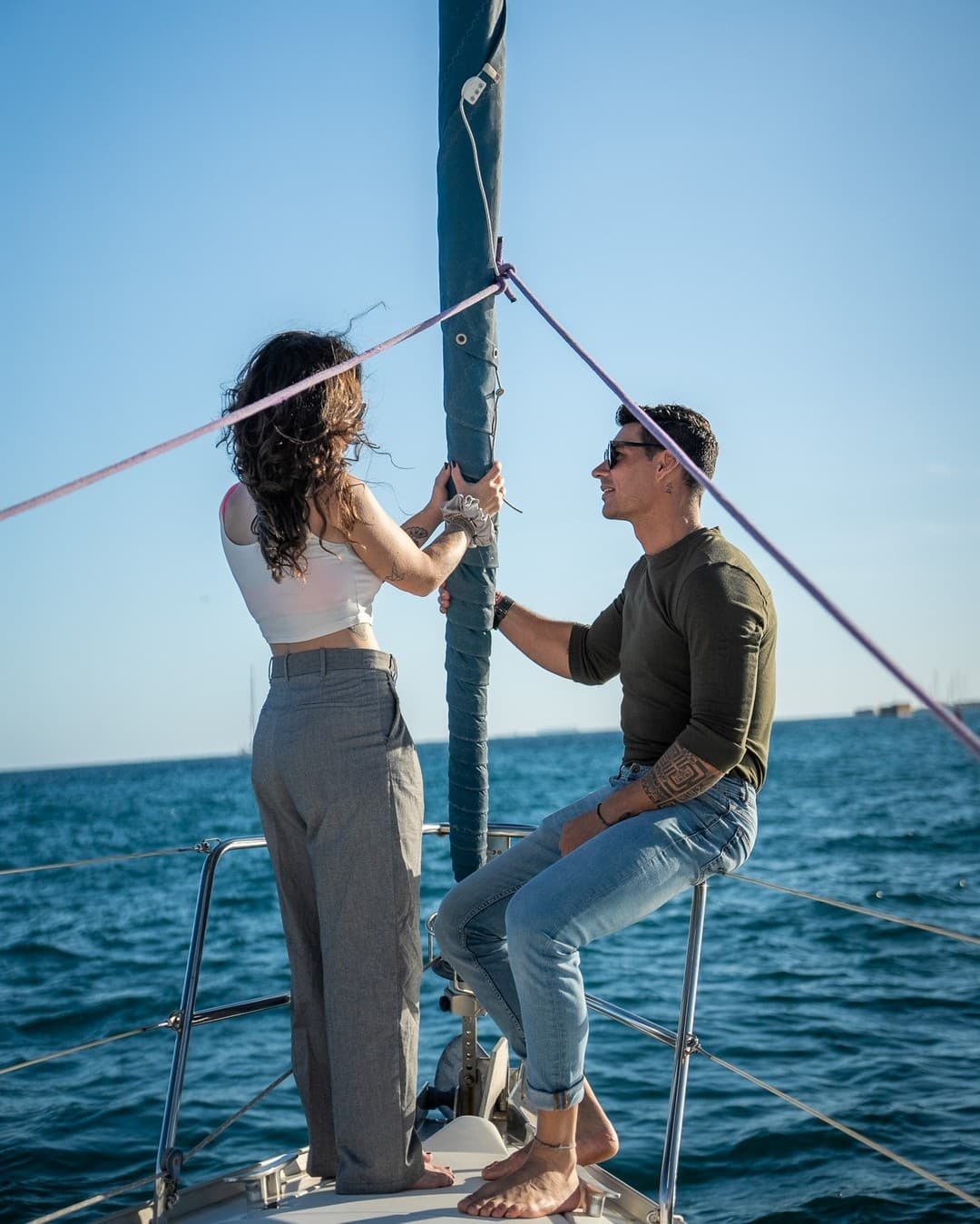 Private boat tour, Barcelona, Badalona : drinks and snacks!