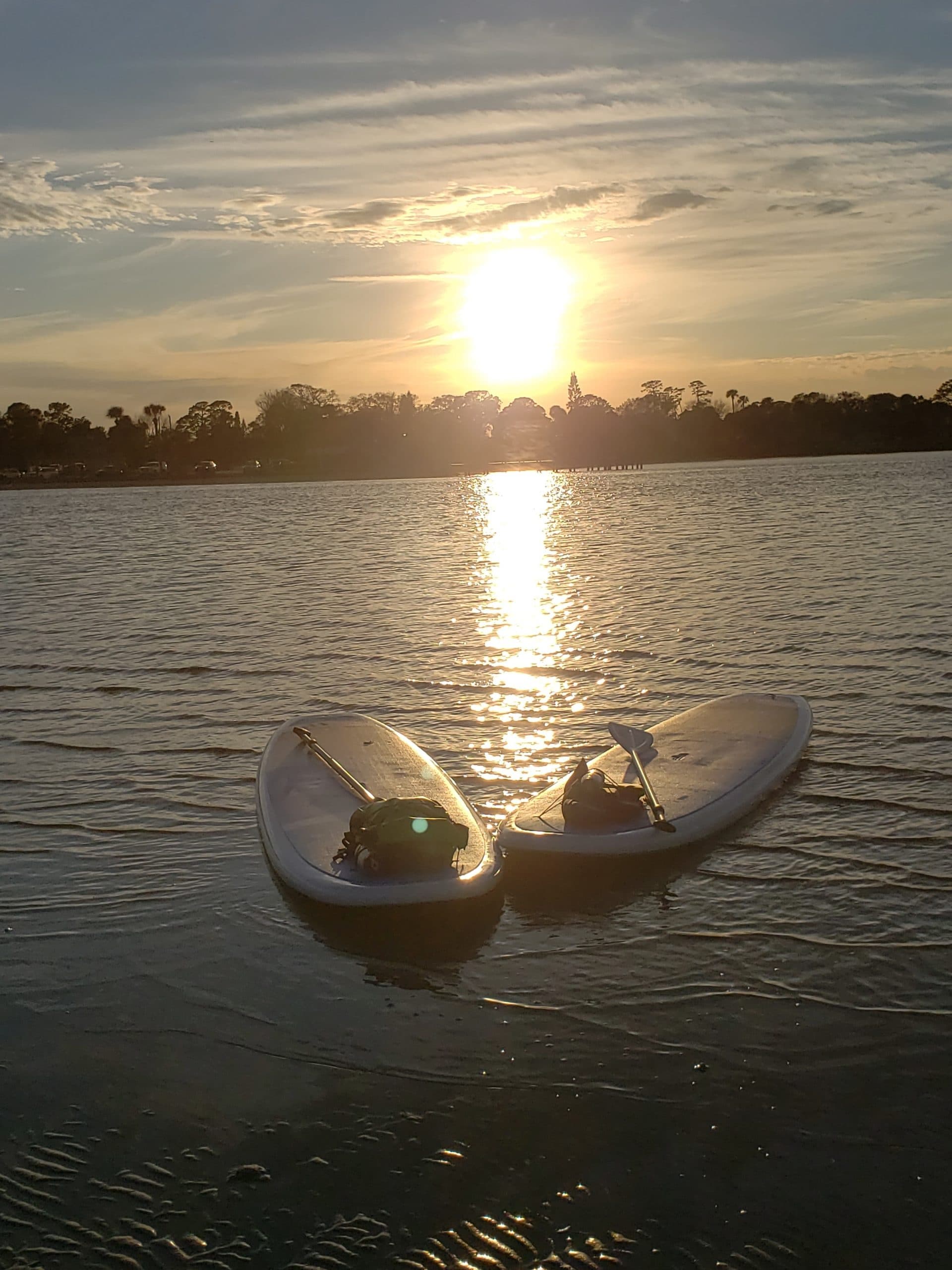 Sunset Paddle on the Intracoastal