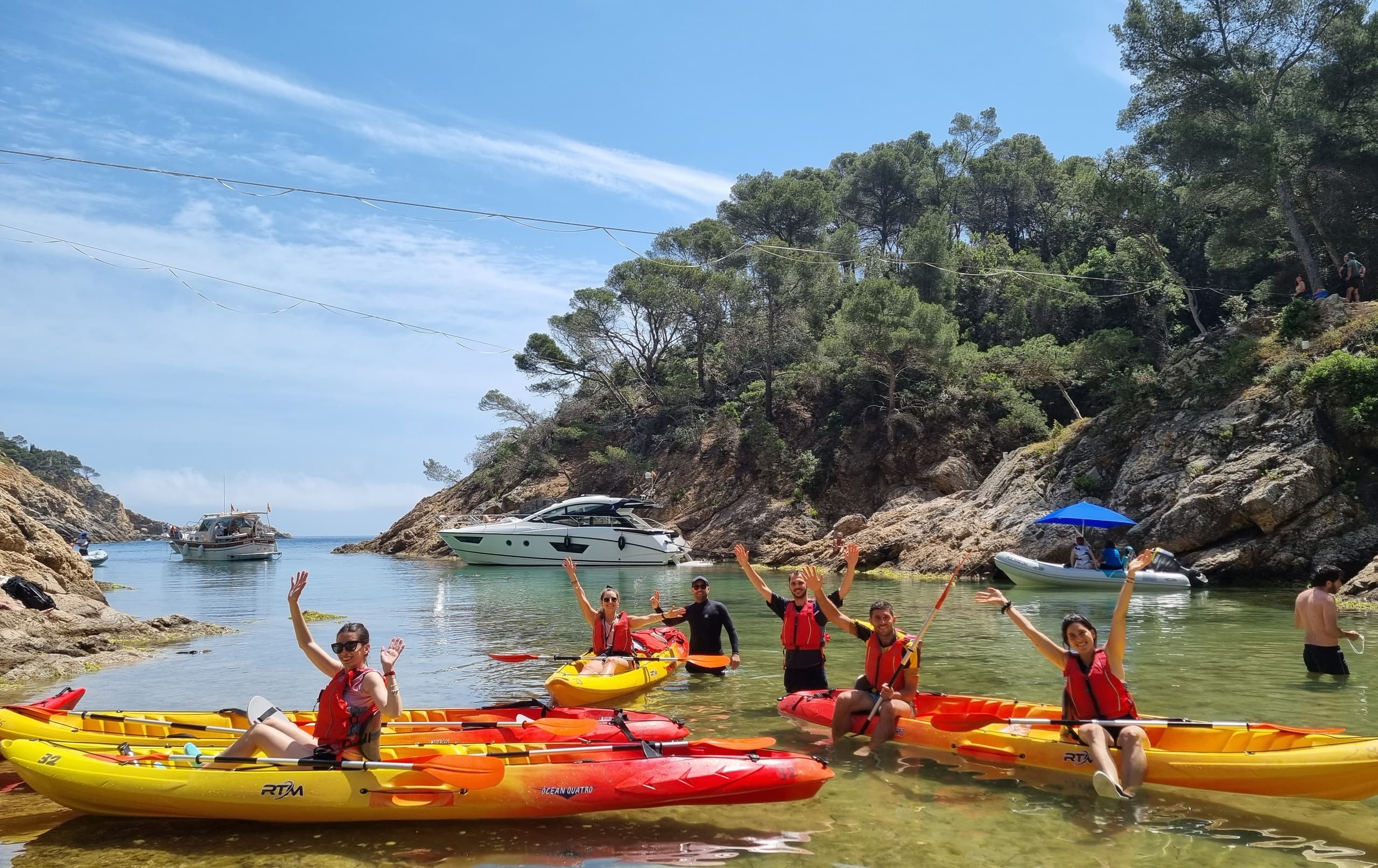 Grupo privado: Tour con Kayak & Snorkel, Almuerzo y Tossa de Mar