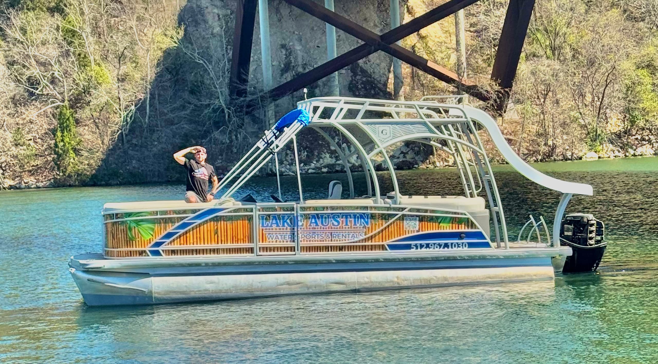 12 Passengers - Double Deck Pontoon With Slide