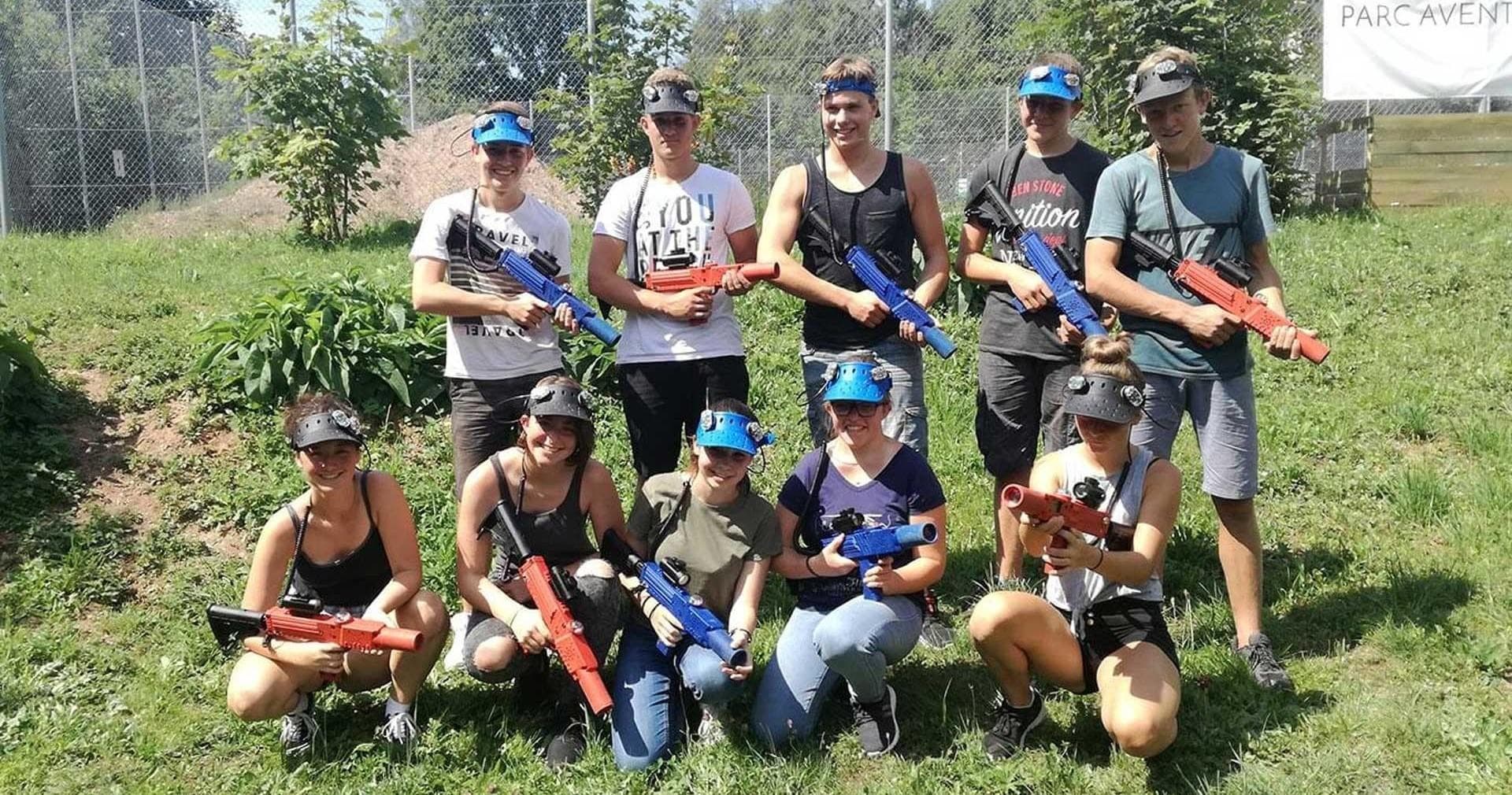 Accrobranche + Laser Game + Trampoline (4.5h)