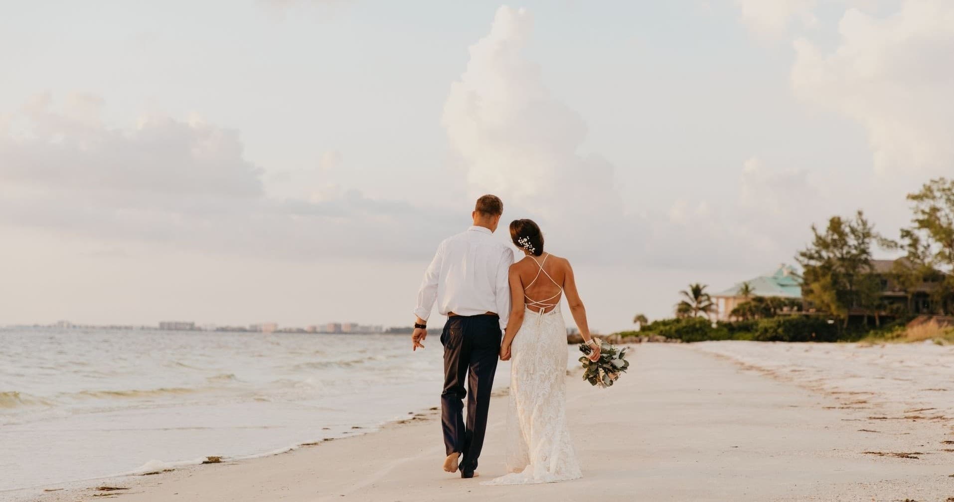 Beach Ceremony with Reception & Bonfire