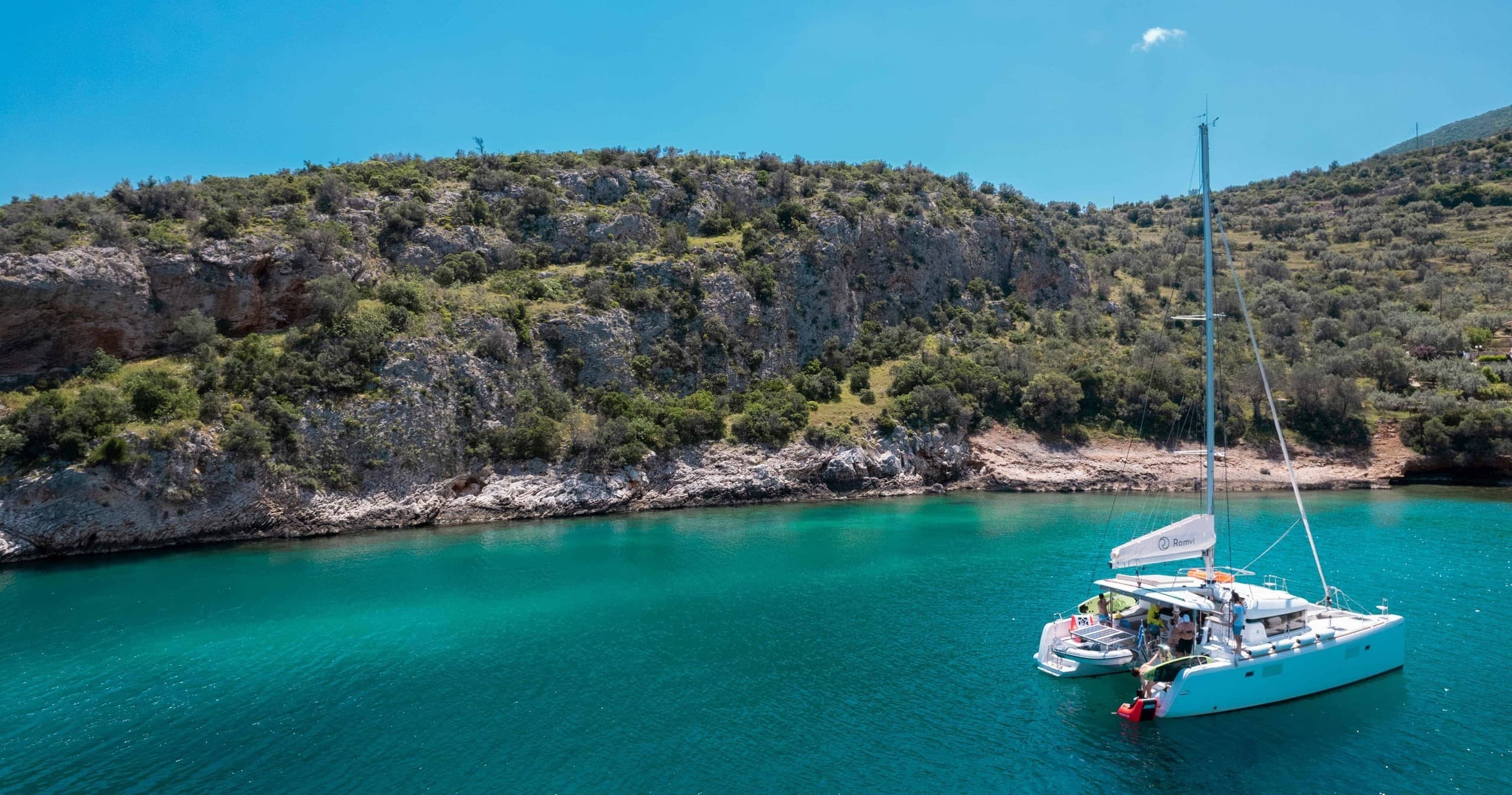 Full Day Nafplio Catamaran Cruise • Private