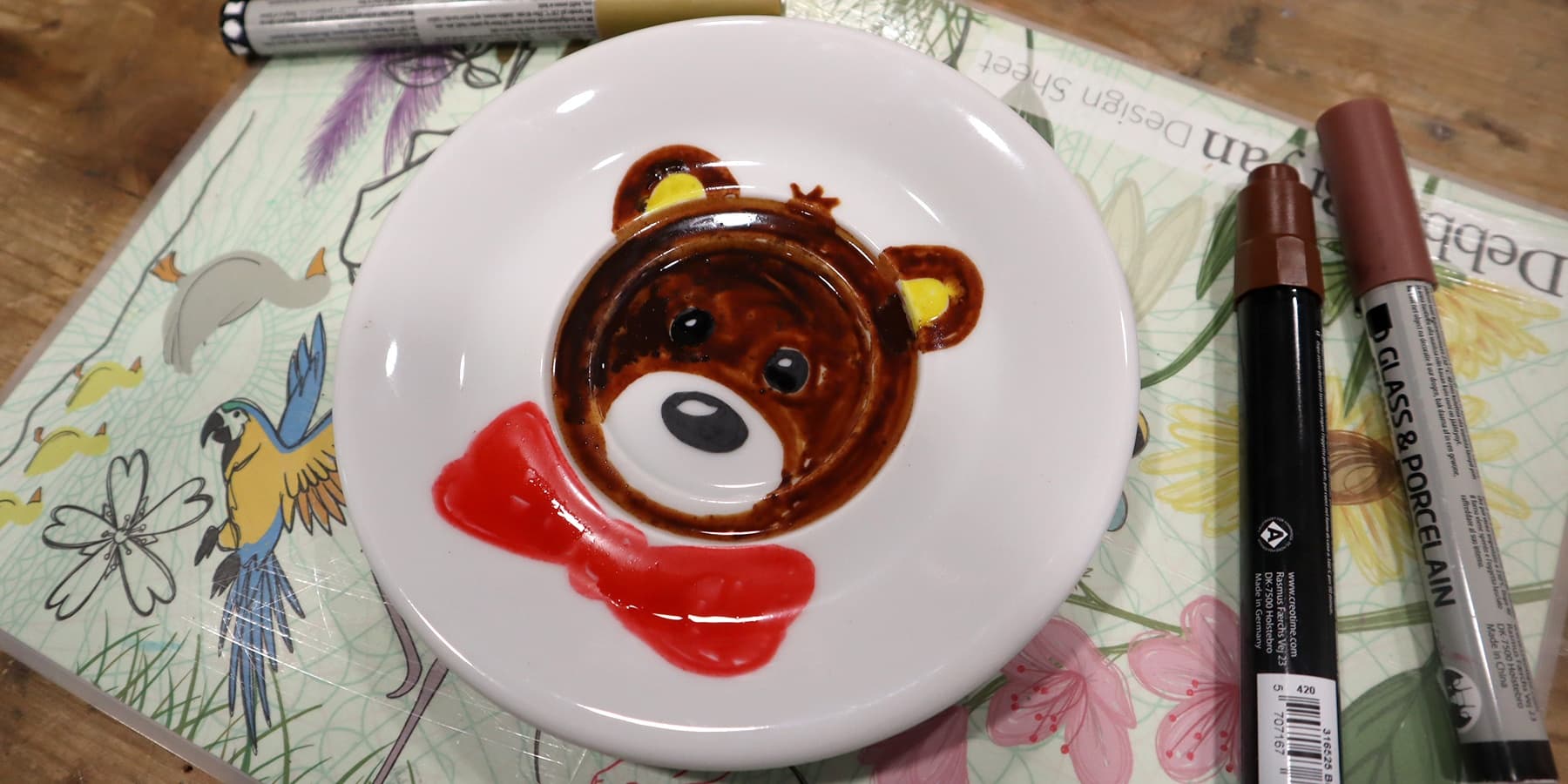 Children's Plate Painting Crafternoon @ Nottingham City Centre