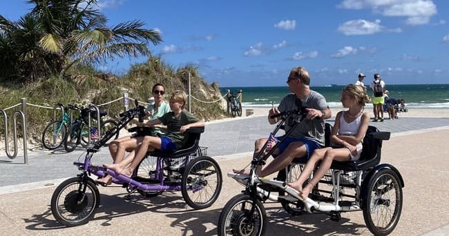 Electric Side By Side Bike Rentals