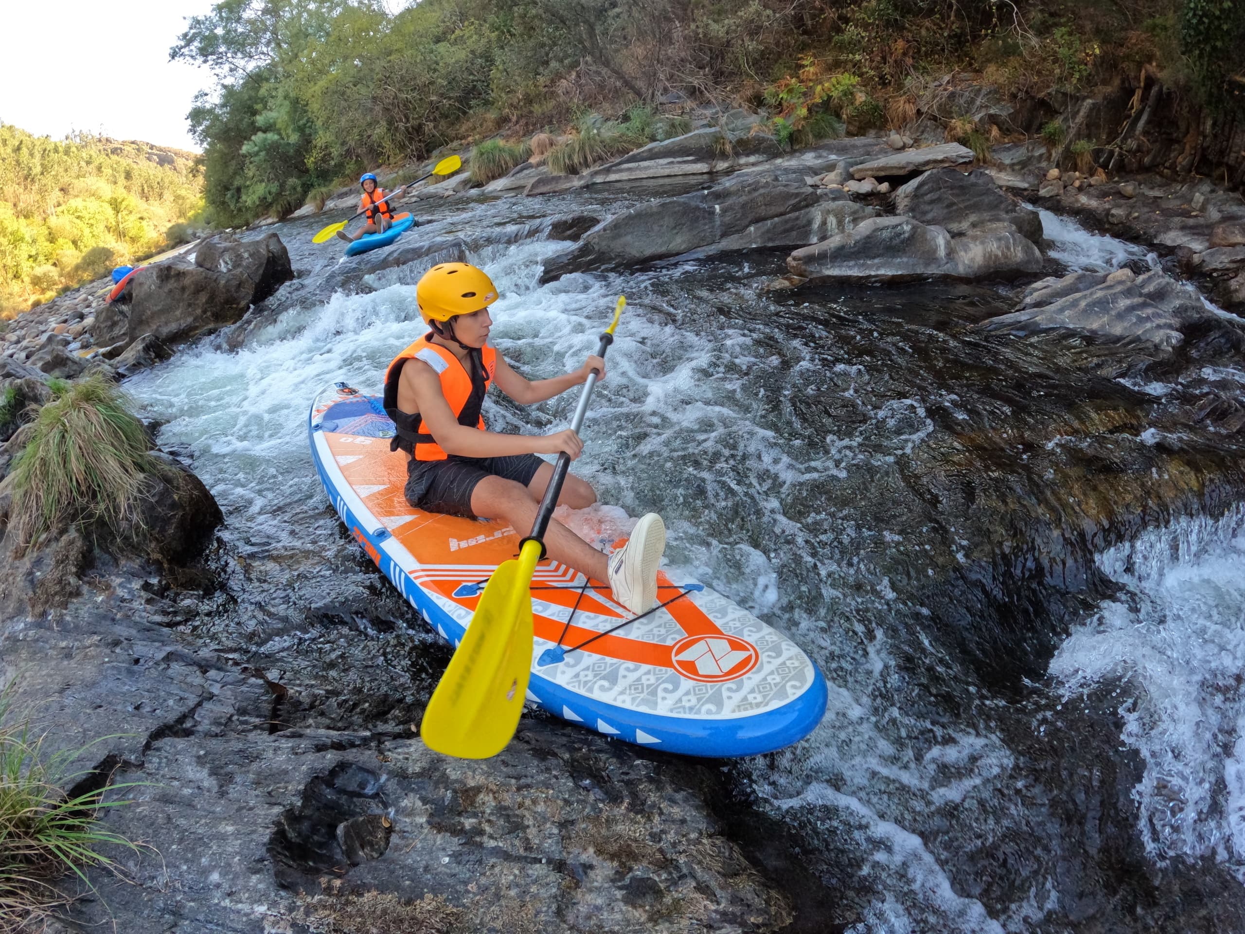 Paddle-Rafting