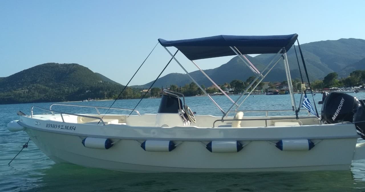 Ionion 9 Boat Rental 30HP