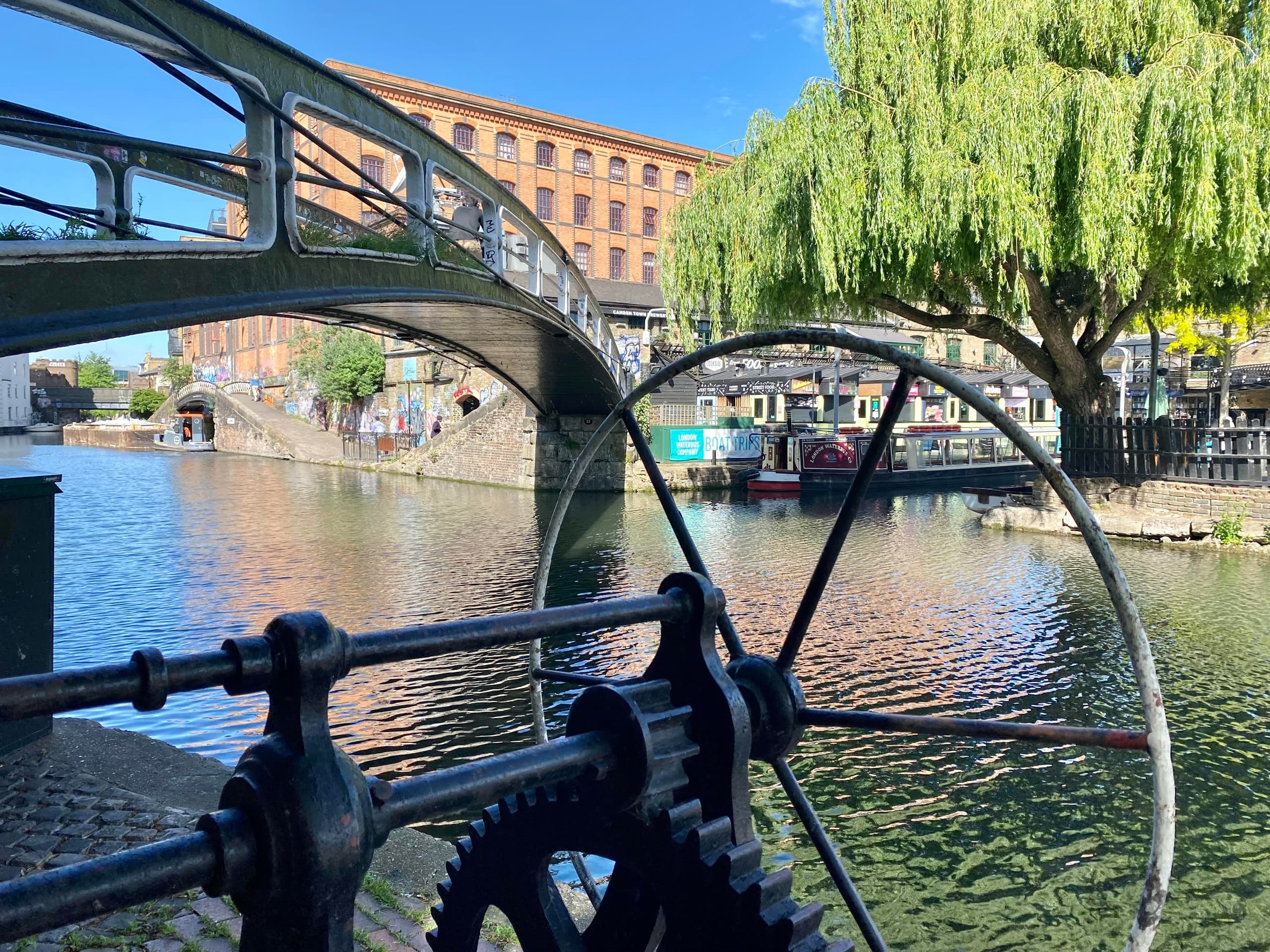 REGENTS CANAL WATERBUS from LITTLE VENICE → CAMDEN MARKET