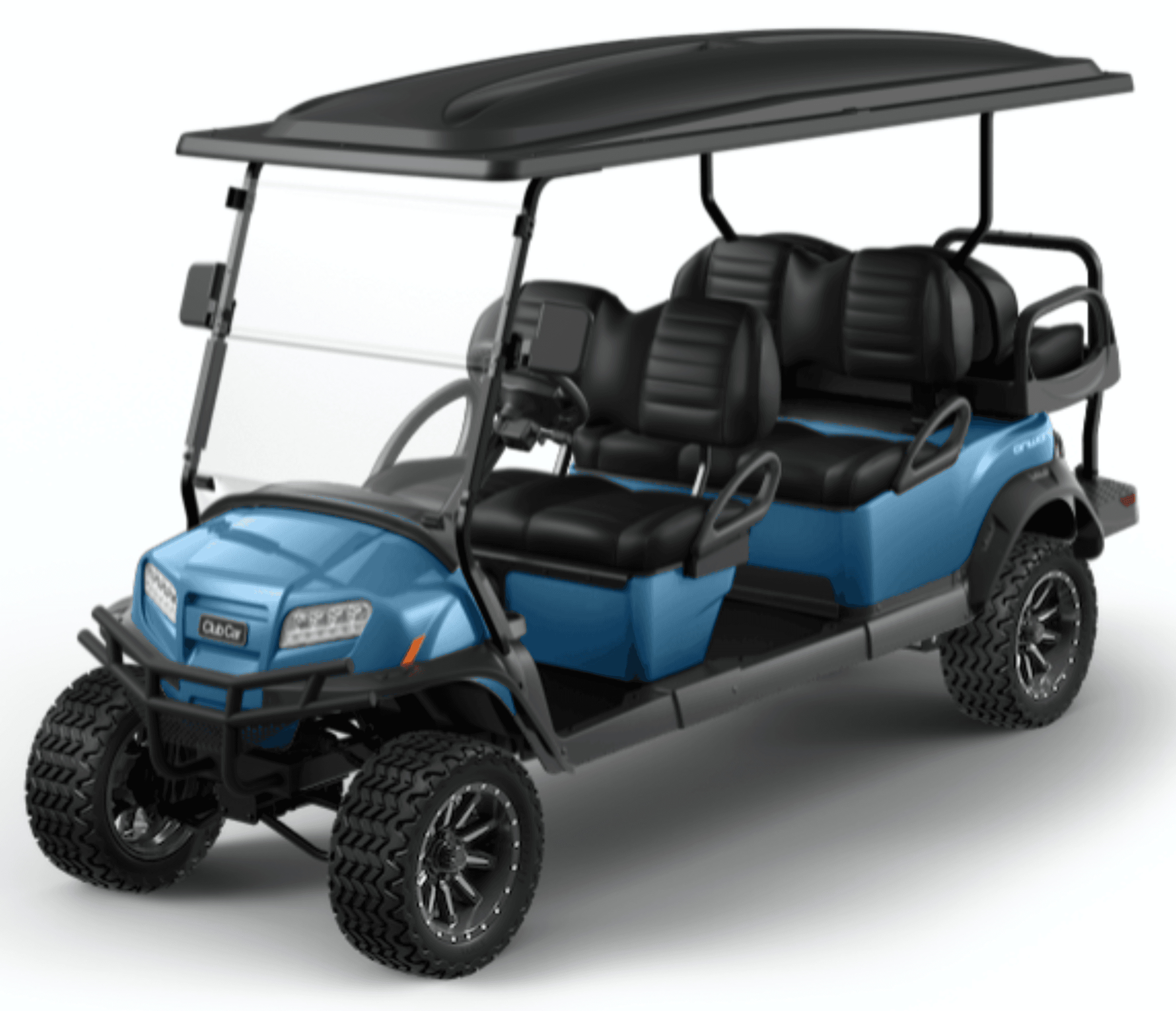 2025 Lifted Gas Powered 6-Passenger Street Legal Low Speed Vehicle