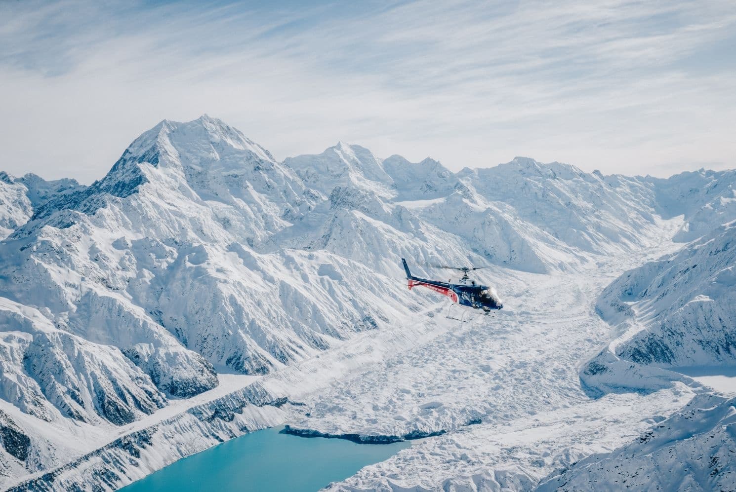 Mount Cook & The Glaciers