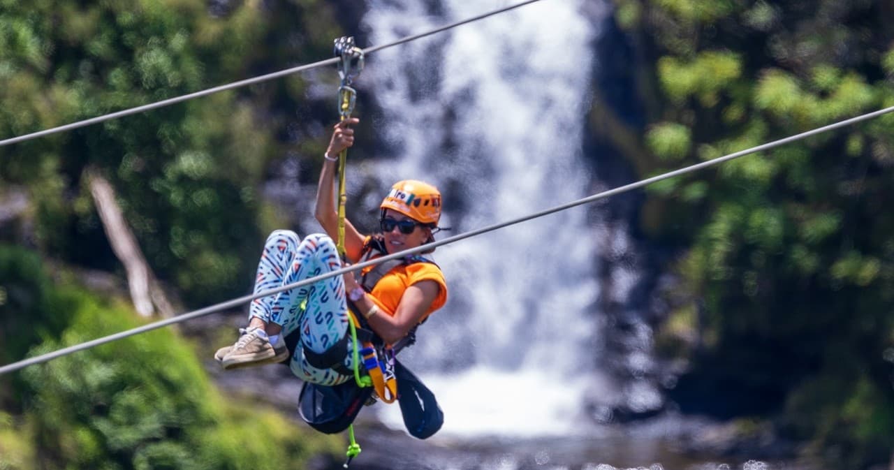 Zip Line at Botanical World Adventures (Approximately 2.5 Hours)