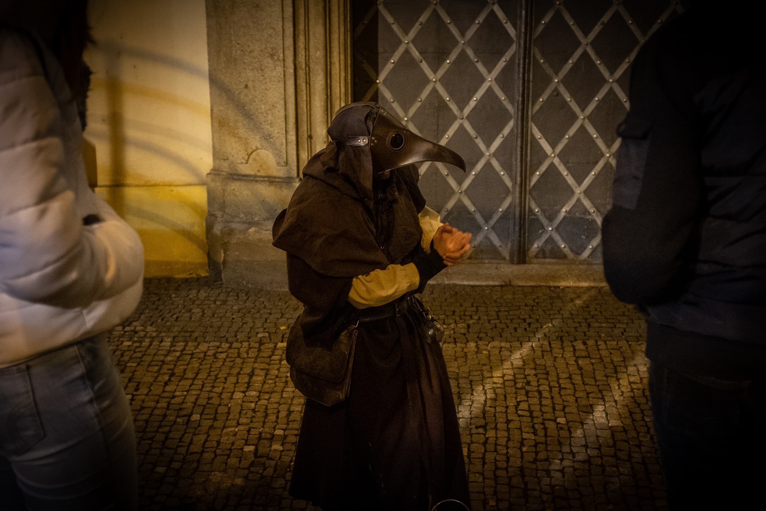 Plague Doctor of Prague in CZECH