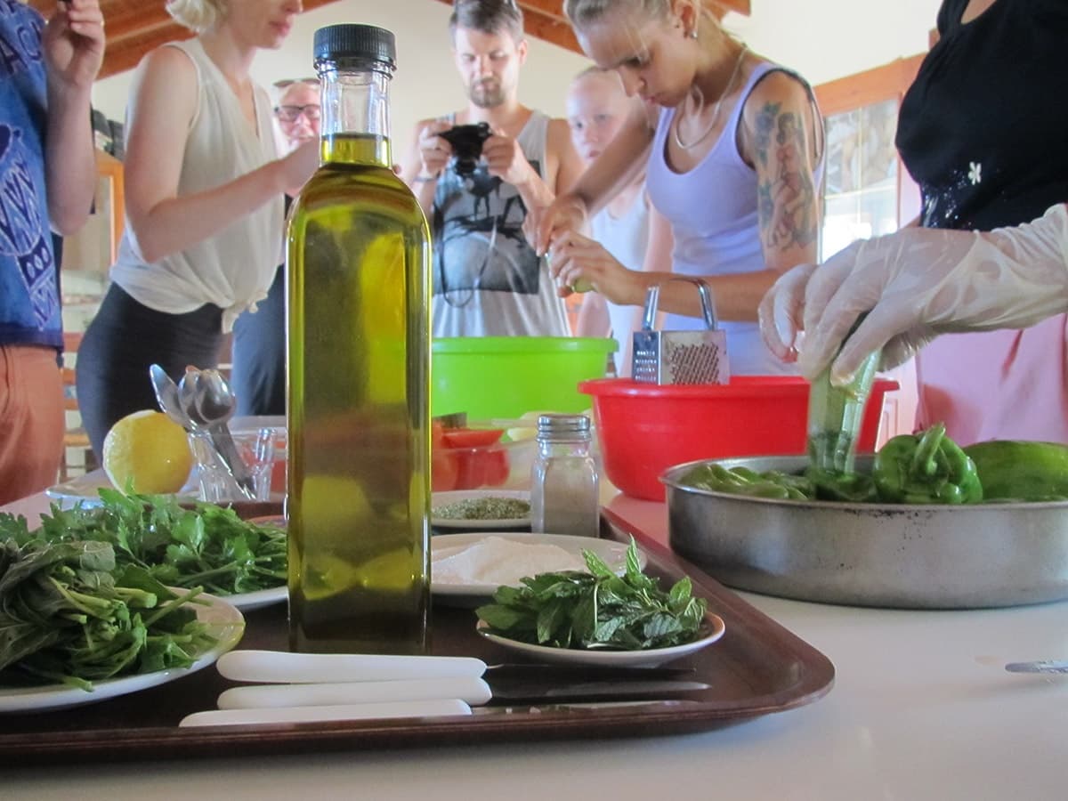 Village life & Cretan Cookery Lessons