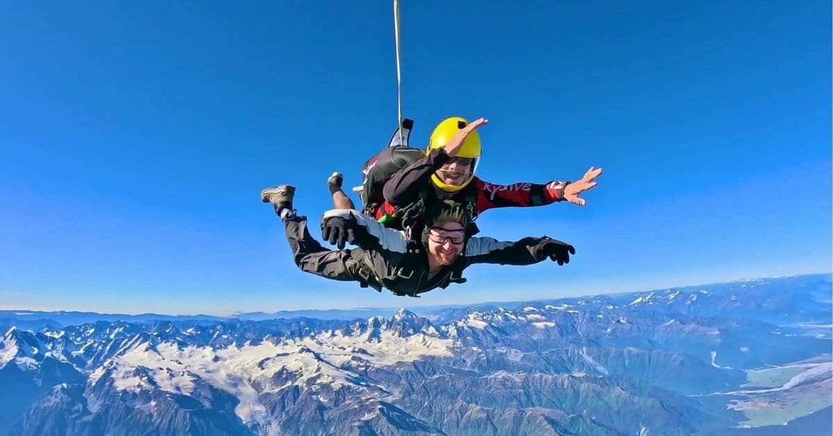 18,000ft Skydive – Franz Josef