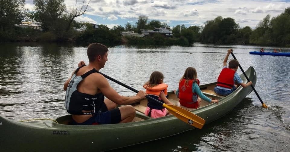 Tandem Open Canoe Hire - Mini Adventure
